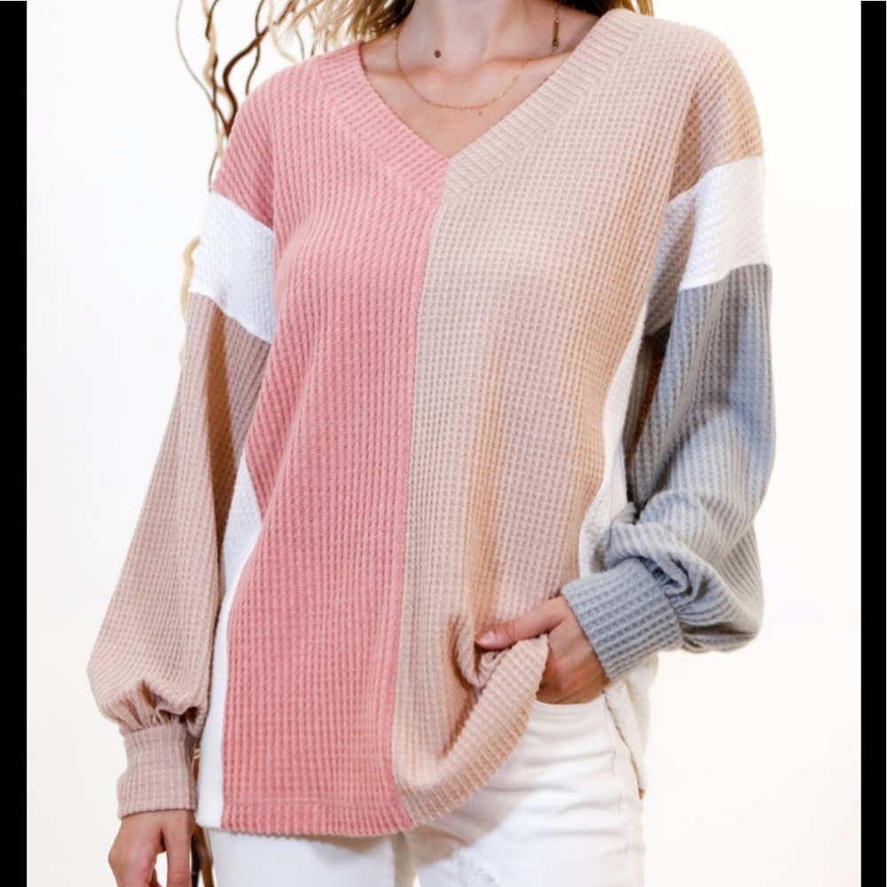 🌟SALE🌟 Color Blocked Top